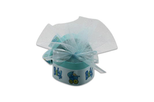 Baby Boy - Jordan Almonds & Sixlets Chocolate - Decorated Toy Favor