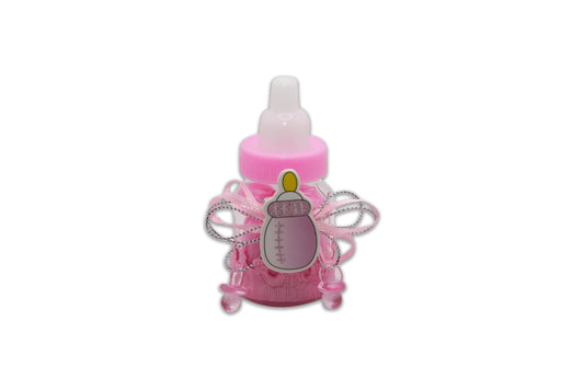 Cute Baby Bottle - Baby Girl - Pink Jordan Almonds - Decorated Toy Favor