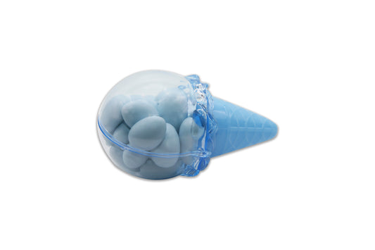 Blue Ice Cream Cone - Blue Jordan Almonds